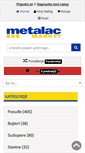 Mobile Screenshot of metalacmarket.com